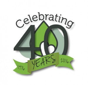Neighborhood Health 40th Anniversary logo